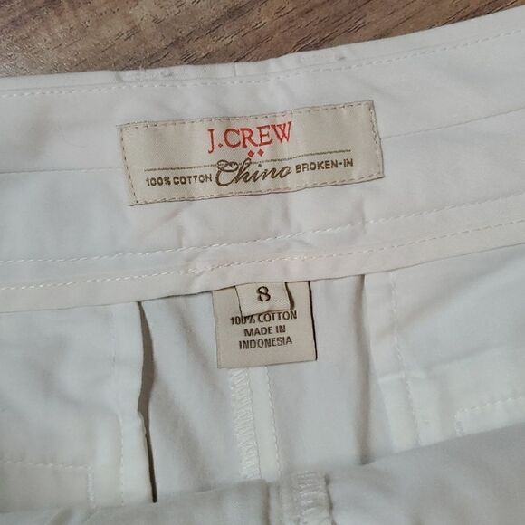 J. Crew Factory | Cotton Broken-in Chino Shorts - Picture 3 of 5